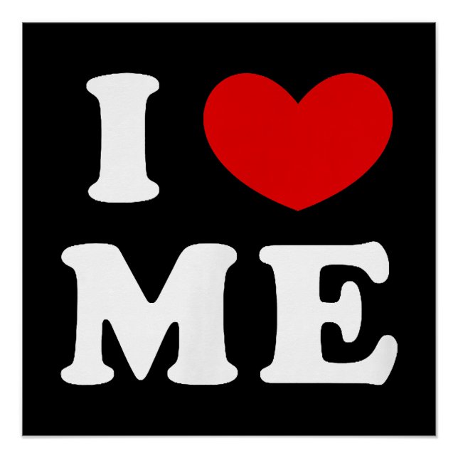 Poster Je M'Aime, Je Me Coeur (Devant)