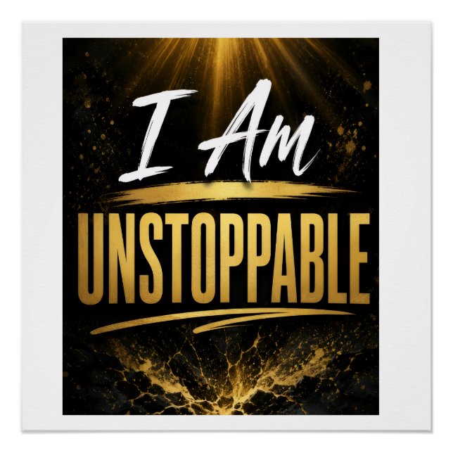 Poster Je suis imparable (Devant)