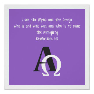 Poster Je suis l'Alpha et l'Oméga