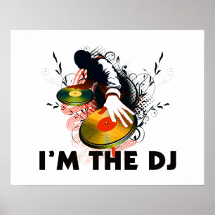 Poster Je suis le DJ Rockin Les Tourne-disques