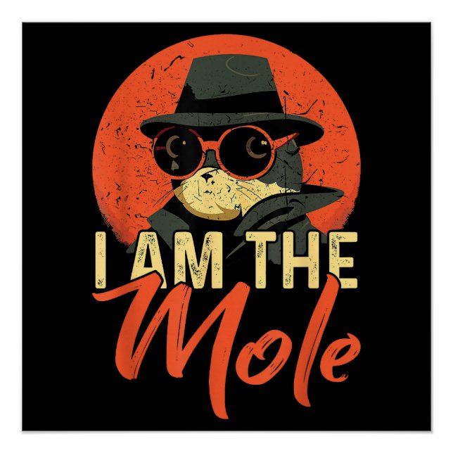 Poster Je Suis Le MOLE Drôle (Devant)