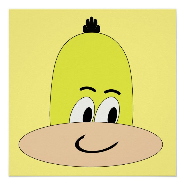 Poster Je suis Sveety, Funny Face Cartoon (Devant)