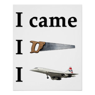 Poster Je suis venu, j'ai vu, j'...
