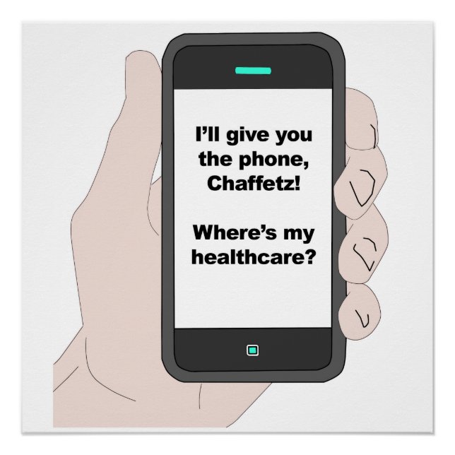 Poster Je te donnerai le téléphone, où est mon système de (Devant)