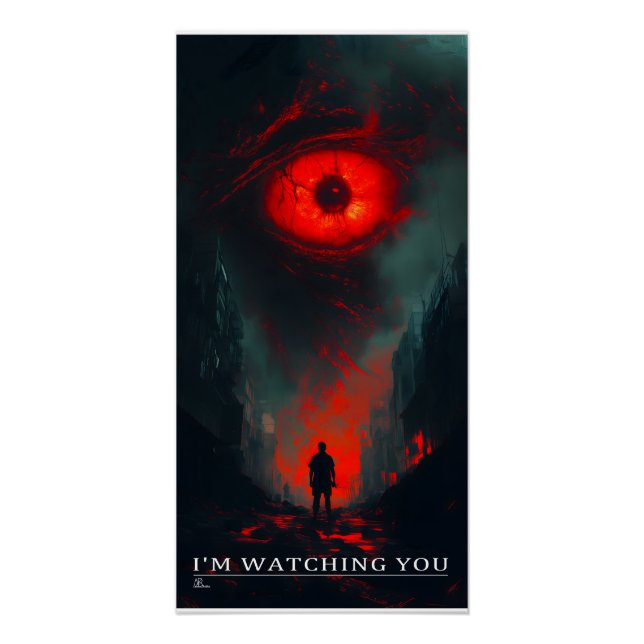 Poster Je t'observe (Devant)