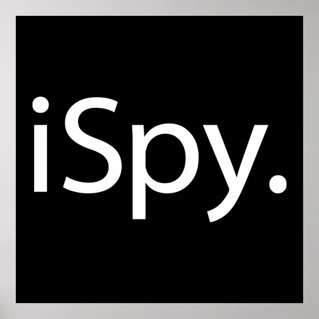 Poster Je vois (I Spy) (Devant)
