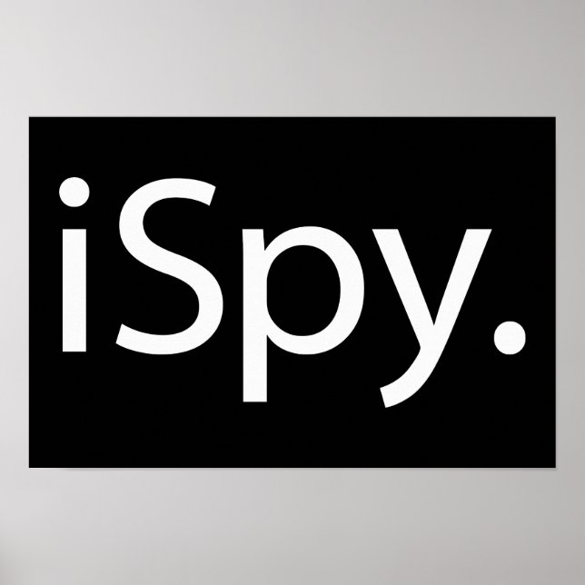 Poster Je vois (I Spy) (Devant)