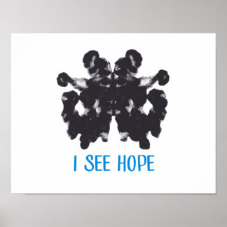 Poster Je vois l'affiche Hope