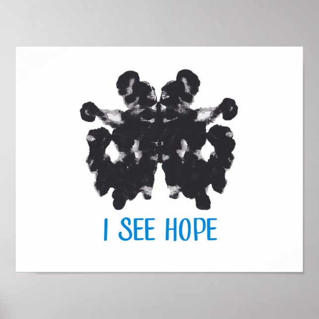 Poster Je vois l'affiche Hope (Devant)