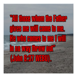 Poster Jean 6:37 WEBU