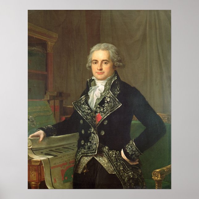 Poster Jean Antoine Chaptal  Comte de Chanteloupe (Devant)