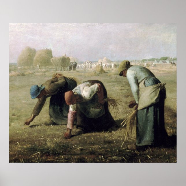 Poster Jean-François Millet - Gleaners 18 (Devant)