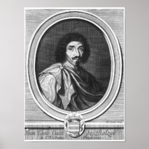 Poster Jean Louis Guez de Balzac