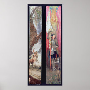 Poster Jeanne d'Arc, années 1890