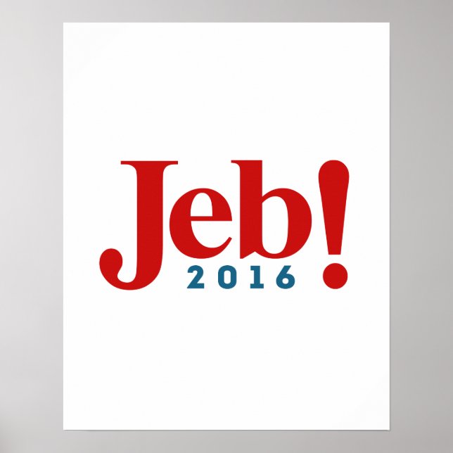 Poster Jeb ! 2016 (Devant)