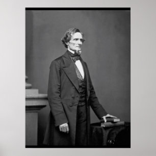 Poster Jefferson Davis, President _War Image