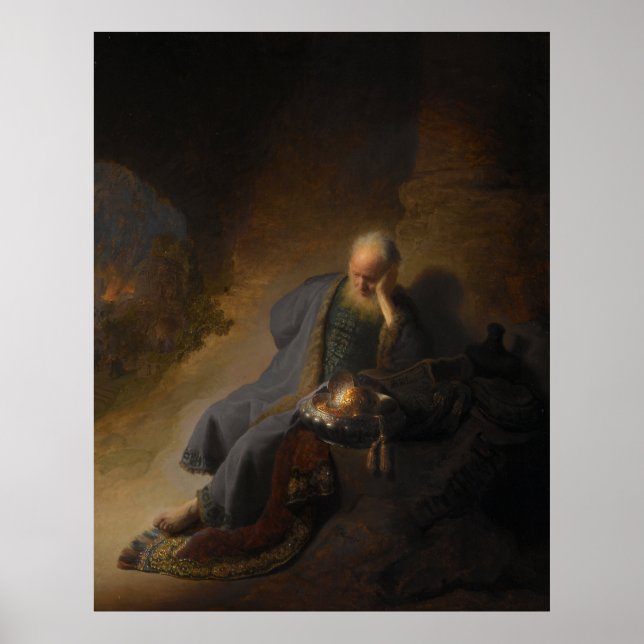 Poster Jeremiah Rembrandt (Devant)