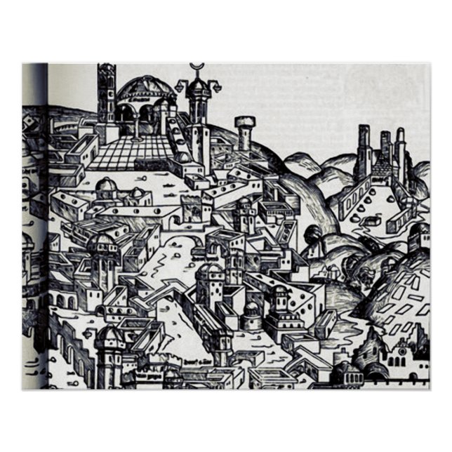 Poster Jérusalem sous le règne de Salomon (Devant)