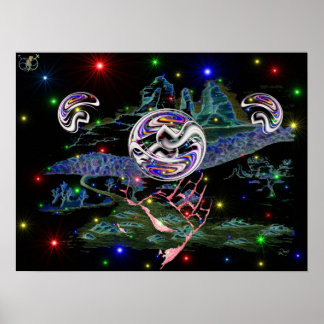 Poster J'espère une main de secours