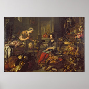 Poster Jésus à la Maison de Martha et Marie 2