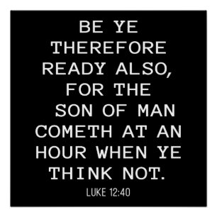 Poster Jésus arrive bientôt - Apocalypse 17:14 Christian