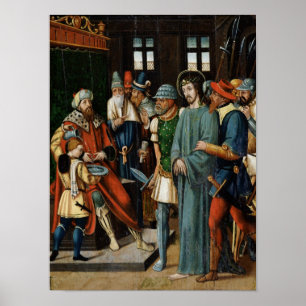 Poster Jésus Avant Pilate