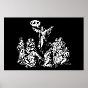 Poster Jesus BRB lol