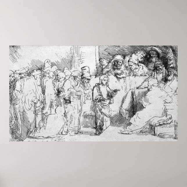 Poster Jesus Christ among the Doctors (Devant)