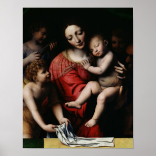 Poster Jésus endormi