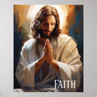 Poster Jesus Faith