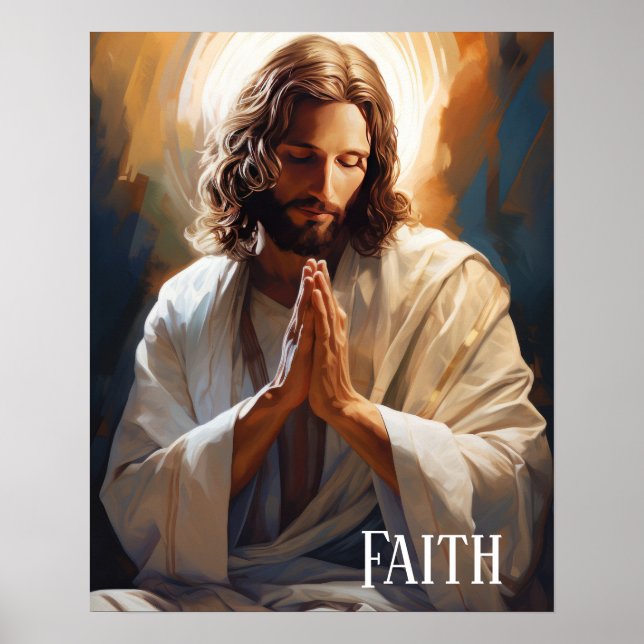Poster Jesus Faith (Devant)