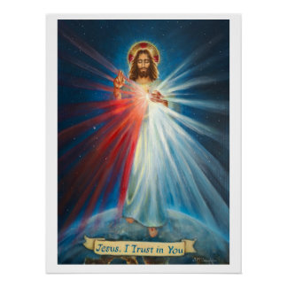Poster Jésus, j'ai confiance en Toi