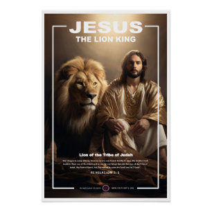 Poster Jésus - Lion King 1