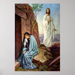 Poster Jésus regarde l'affiche des femmes