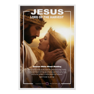 Poster Jésus - Seigneur de la récolte 3