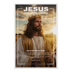 Poster Jésus - Seigneur du Sabbat