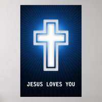 Jésus t'aime | Croix religieuse
