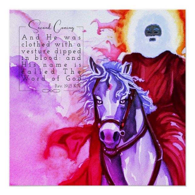 POSTER JÉSUS VIENT BIENTÔT (Devant)