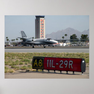 Poster Jet d'affaires dans Tuscon