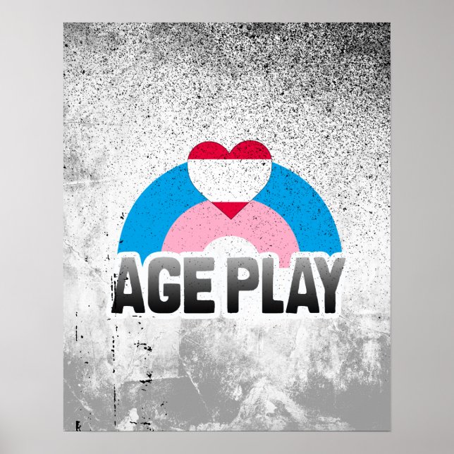 POSTER JEU DE RÔLE SUR L'ÂGE ARC-EN-CIEL (Devant)