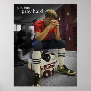 Poster Jeu dur… Priez dur