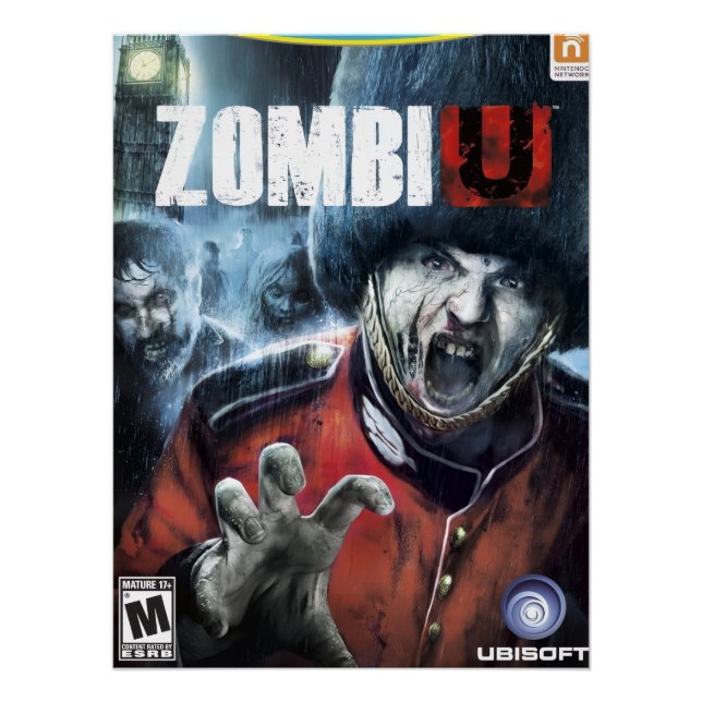Poster Jeu ZombiU Zombi  (Devant)