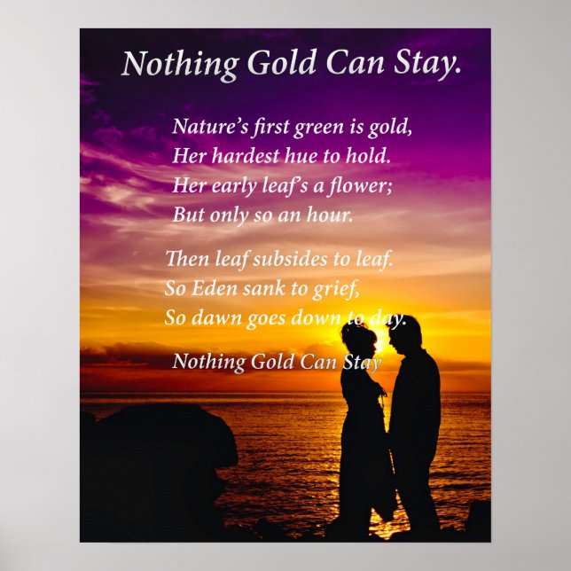 Poster Jeune couple (Devant)