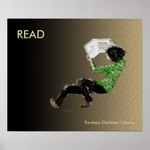 Poster Jeune lecteur