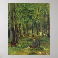 Jeune paysan assis dans la forêt, 1878