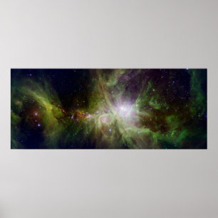 Poster Jeunes étoiles dans la Nebula Orion