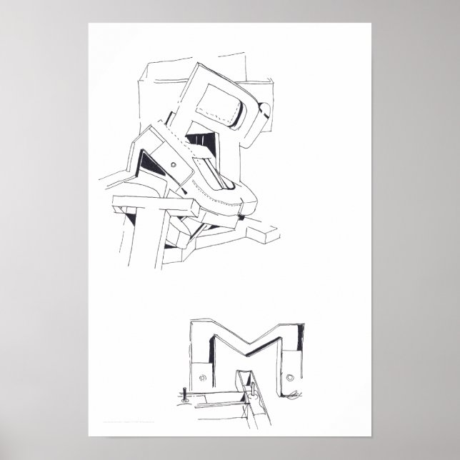 Poster Jeux de construction Jeux de construction Dessin 1 (Devant)