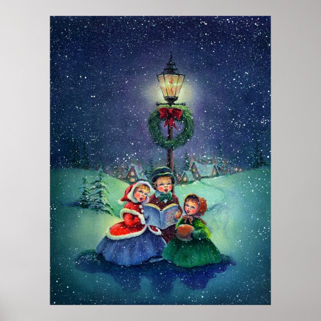 POSTER JEUX D'ENFANTS PAR SHARON SHARPE (Devant)