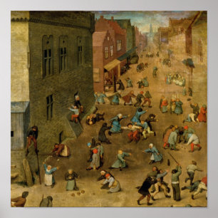 Poster Jeux pour enfants : détail du haut à droite