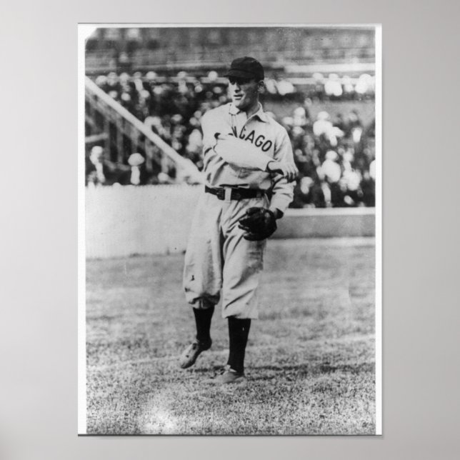 Poster Jimmy Sheckard, Joueur De Baseball De Chicago Cubs (Devant)